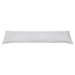 vidaXL Oreiller de corps 40 x 145 cm Gris