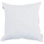 vidaXL Oreiller avec oreiller 2 Pièces Blanc 60 x 60 cm Coton