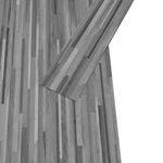 vidaXL Planches de plancher PVC autoadhésif 2 51 m² 2 mm Gris rayé