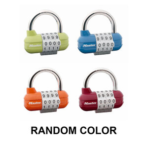 1523EURD Cadenas à Combinaison Couleur Aléatoire 5 9 x 6 4 x 2 6 cm