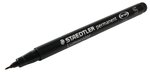 Marqueur permanent 'Lumocolor 313S' Pointe Fine 0 4 mm Noir STAEDTLER