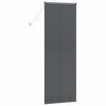 vidaXL Store de Fenêtre Gris foncé 80 x 220 cm Aluminium