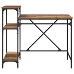 vidaXL Bureau Bois Ancien 105 x 50 x 90 cm Bois d'ingénierie