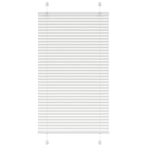 vidaXL Store plissé blanc 70x100 cm largeur du tissu 69 4 cm polyester