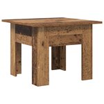 vidaXL Table basse Bois ancien Bois d'ingénierie