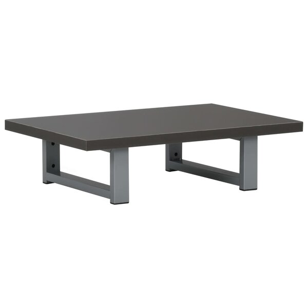 vidaXL Meuble de salle de bain Gris 60x40x16 3 cm