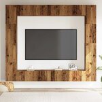 vidaXL Ensemble de meuble TV mural 8 Pièces vieux bois bois d'ingénierie