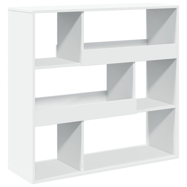 vidaXL Cloison de séparation blanc 100x33x94 5 cm bois d'ingénierie