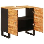 vidaXL Meuble sous Lavabo de Salle de Bain Naturel 62 x 33 x 58 cm