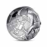 Tour de France 2025 – Carte étape - Monnaie de 10€ Argent