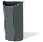 Compartiment Écologic semi-circulaire profond 4.5L anthracite EXACOMPTA