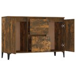 vidaXL Buffet Chêne fumé 104x35x70 cm Bois d'ingénierie