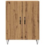 vidaXL Buffet chêne artisanal 69 5x34x90 cm bois d'ingénierie
