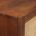 vidaXL Meubles et étagères de rangement pour médias avec tiroir Marron