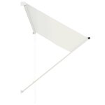 vidaXL Auvent rétractable 250x150 cm Crème
