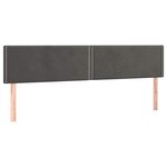 vidaXL Sommier à lattes de lit et matelas gris foncé 120x190cm velours