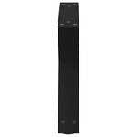 vidaXL Pieds de table basse 2 pièces Noir 50 x (30-31 3) cm Acier