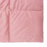 vidaXL Couette d'été 155 x 220 cm Été Microfibre (100  polyester) Rose