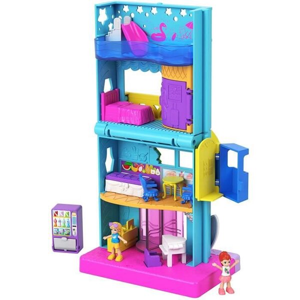 POLLY POCKET Coffret Univers Hôtel a la Plage