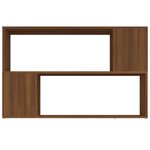 vidaXL Bibliothèque Chêne marron 100x24x63 cm Bois d'ingénierie