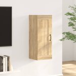 vidaXL Armoire suspendue Chêne sonoma 35x34x90 cm Bois d'ingénierie