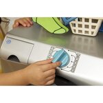 Little tikes - premiere laveuse-sécheuse - interactif & réaliste avec sons - appareil ménager de simulation pour enfants