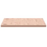 vidaXL Dessus de bureau 110x60x2 5 cm bois massif de hêtre