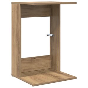 vidaXL Table d'appoint Chêne artisanal 40 x 38 x 62 5 cm