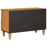 vidaXL Meuble TV Marron clair 70 x 33 x 46 cm bois de manguier massif