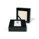 Boîte cadeau Aurum pour un lingot d'or sous blister.