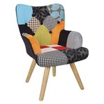 Fauteuil enfant patchwork helsinki