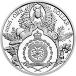 Pièce de monnaie en Argent 1 Dollar g 31.1 (1 oz) Millésime 2026 RED TOADSTOOL