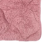 vidaXL Duvet d'été simple Matelassé Rose 200 x 240 cm