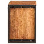 vidaXL Étagère à vin Marron 100 x 45 x 33 cm Bois d'Acacia Massif