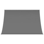 vidaXL Auvent Gris clair 350 x 150 cm
