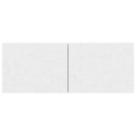 vidaXL Meuble TV Blanc 80x30x30 cm Bois d'ingénierie