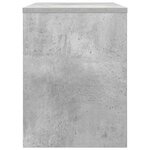 vidaXL Meuble TV Gris béton 60 x 30 x 40 cm Bois d'ingénierie