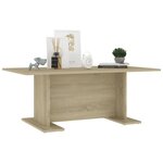 vidaXL Table basse chêne sonoma 103 5x60x40 cm bois d'ingénierie