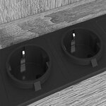 vidaXL Cabinet de chevet Gris Sonoma 40 x 40 x 61 cm Bois d'ingénierie