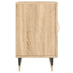 vidaXL Meuble TV chêne sonoma 150x30x50 cm bois d'ingénierie