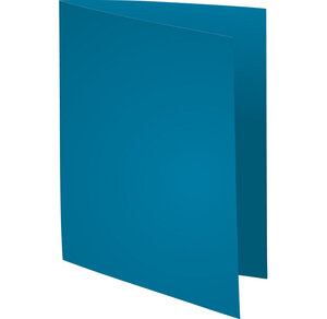 Paquet de 100 chemises Forever® 220 100 recyclé - 24x32cm - Bleu vif EXACOMPTA