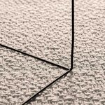 vidaXL Tapis ZIZUR crème 200x200 cm aspect de jute intérieur extérieur