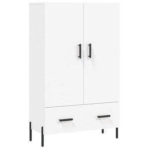 vidaXL Buffet haut blanc 69 5x31x115 cm bois d'ingénierie