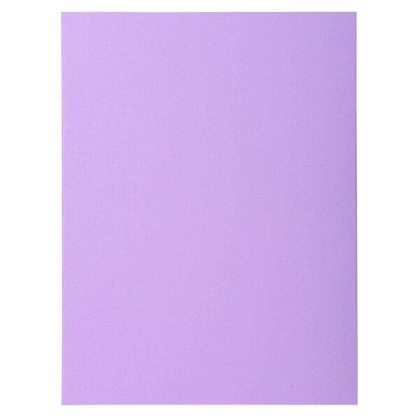 Paquet 100 Chemises Super 210 - 24x32cm - Lilas - X 5 - Exacompta
