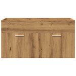 vidaXL Ensemble de meubles salle de bain 5 Pièces bois d'ingénierie