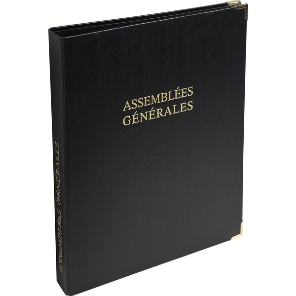 Reliure luxe 'Assemblées générales'  297 x 210 mm LE DAUPHIN