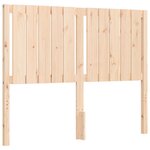 vidaXL Cadre de lit sans matelas 120x200 cm bois de pin massif