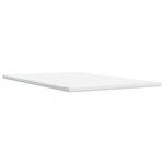 vidaXL Sommier à lattes de lit avec matelas Noir 120x200 cm Velours