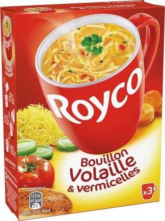 Royco Soupe déshydratée volaille/vermicelles