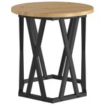 Tables d'appoint empilables vidaXL 2 Pièces en bois d'ingénierie chêne artisanal